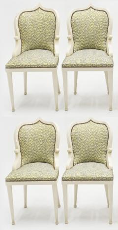  Garouste Bonetti Rare set of four Garouste Bonetti Palace dining chairs 1980 - 1595464