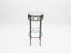  Garouste Bonetti Rare signed gilded wrought iron gueridon table by Garouste Bonetti 1995 - 1678977