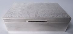  Garrard Co Garrard English Modern Sterling Silver Box 1947 - 4156301