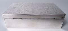  Garrard Co Garrard English Modern Sterling Silver Box 1947 - 4156313