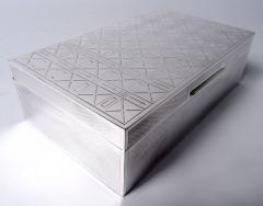  Garrard Co Garrard English Modern Sterling Silver Box 1947 - 4156314