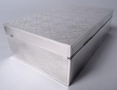  Garrard Co Garrard English Modern Sterling Silver Box 1947 - 4156317