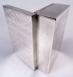  Garrard Co Garrard English Modern Sterling Silver Box 1947 - 4156394