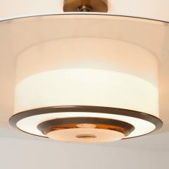  Gaspare Asaro Alba Ceiling Light by Gaspare Asaro Rose Glass and Bronze - 4044649