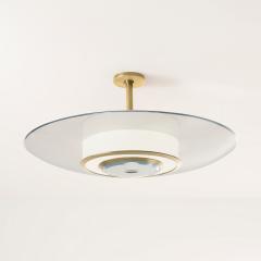  Gaspare Asaro Alba Ceiling Light by Gaspare Asaro Rose Glass and Bronze - 4044650