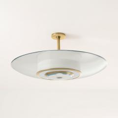  Gaspare Asaro Alba Ceiling Light by Gaspare Asaro Rose Glass and Bronze - 4044651