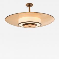  Gaspare Asaro Alba Ceiling Light by Gaspare Asaro Rose Glass and Bronze - 4047902