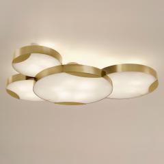  Gaspare Asaro Cloud N 4 Ceiling Light Peltro Finish - 3618988