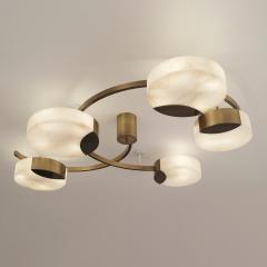  Gaspare Asaro Cloud N 5 Ceiling Light Bronze Finish - 3619021