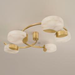  Gaspare Asaro Cloud N 5 Ceiling Light Satin Brass Finish - 3619000