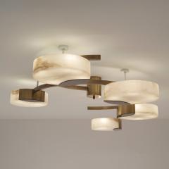  Gaspare Asaro Cloud N 5 Ceiling Light Satin Brass Finish - 3619010