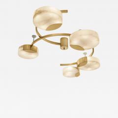  Gaspare Asaro Cloud N 5 Ceiling Light Satin Brass Finish - 3620047