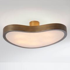  Gaspare Asaro Cuore Grande Ceiling Light by Bronze Finish - 3801448