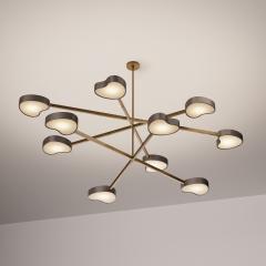  Gaspare Asaro Cuore N 10 Ceiling Light Peltro and Bronze Finish - 3619027