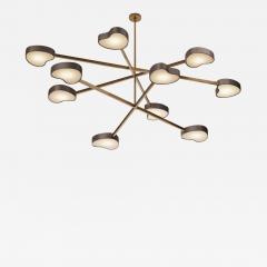  Gaspare Asaro Cuore N 10 Ceiling Light Peltro and Bronze Finish - 3620049