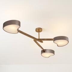  Gaspare Asaro Cuore N 3 Ceiling Light Bronze Finish - 3503252