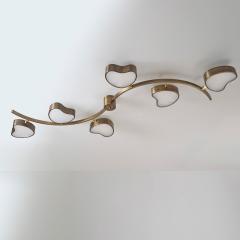  Gaspare Asaro Cuore N 6 Ceiling Light Peltro and Bronze Finish - 3502140
