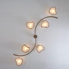 Gaspare Asaro Cuore N 6 Ceiling Light Peltro and Bronze Finish - 3502141