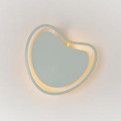  Gaspare Asaro Cuore Wall Light Backlit Version Lerici Acqua Finish - 3499598
