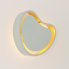  Gaspare Asaro Cuore Wall Light Backlit Version Sand White Finish - 3499894