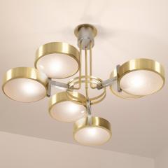  Gaspare Asaro Eclissi Ceiling Light by Gaspare Asaro Polished Nickel and Black Finish - 3492337