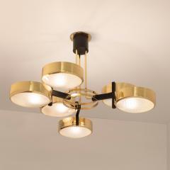  Gaspare Asaro Eclissi Ceiling Light by Gaspare Asaro Polished Nickel and Black Finish - 3492341