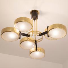  Gaspare Asaro Eclissi Ceiling Light by Gaspare Asaro Polished Nickel and Black Finish - 3492342