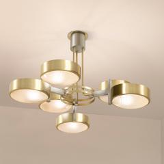  Gaspare Asaro Eclissi Ceiling Light by Gaspare Asaro Polished Nickel and Black Finish - 3492343