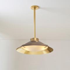  Gaspare Asaro Kono Pendant Satin Brass and Bronze - 3512341