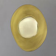  Gaspare Asaro Perla Pendant Black and Satin Brass - 3640693