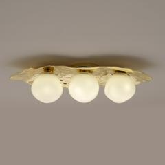  Gaspare Asaro Shell Ceiling Light Bronze Finish - 3618764