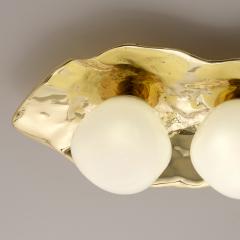  Gaspare Asaro Shell Ceiling Light Bronze Finish - 3618765