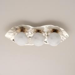  Gaspare Asaro Shell Ceiling Light Polished Nickel Finish - 3618752