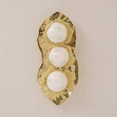  Gaspare Asaro Shell Wall Light Polished Brass Finish - 3618699