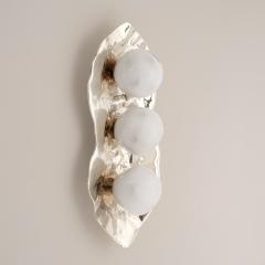  Gaspare Asaro Shell Wall Light Polished Nickel Finish - 3618707