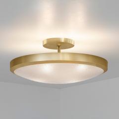  Gaspare Asaro Uno Classico Semi Flush Mount by Gaspare Asaro Black Bronze Finish - 3493331