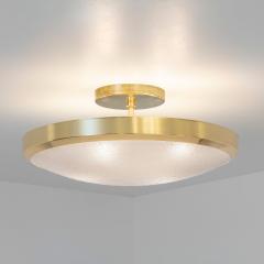  Gaspare Asaro Uno Classico Semi Flush Mount by Gaspare Asaro Polished Nickel Finish - 3493370
