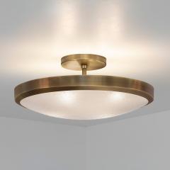  Gaspare Asaro Uno Classico Semi Flush Mount by Gaspare Asaro Polished Nickel Finish - 3493371