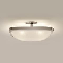  Gaspare Asaro Uno Square Ceiling Light Alpine Green and Satin Brass Finish - 3618631