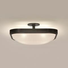  Gaspare Asaro Uno Square Ceiling Light Polished Nickel Finish - 3618597