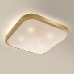  Gaspare Asaro Uno Square Ceiling Light Satin Brass Finish - 3618398