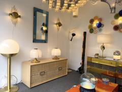  Gasparucci Italo Chest of Drawers Wood and Leather by Gasparucci Italo Italy 1980s - 2045024