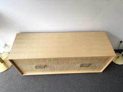  Gasparucci Italo Chest of Drawers Wood and Leather by Gasparucci Italo Italy 1980s - 2045025