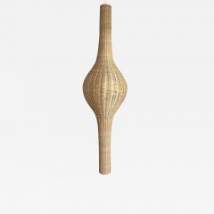  Gasparucci Italo Large Natural Rattan Pendant Light by Gasparucci Italo 1980s - 2044626