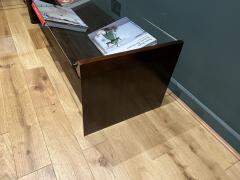  Gavina SpA Rectangular table magazine rack in Rosewood glass - 3144110