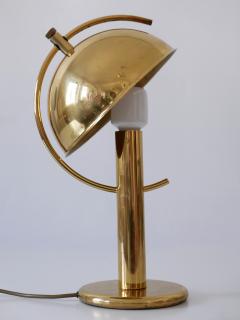  Gebr der Cosack Exceptional Mid Century Modern Brass Table Lamp by Gebr der Cosack Germany 1960s - 2887084