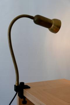  Gebr der Cosack Mid Century Modern Brass Clamp Table Lamp by Gebr der Cosack 1970s - 1819057