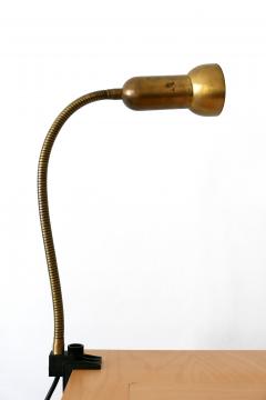  Gebr der Cosack Mid Century Modern Brass Clamp Table Lamp by Gebr der Cosack 1970s - 1819061