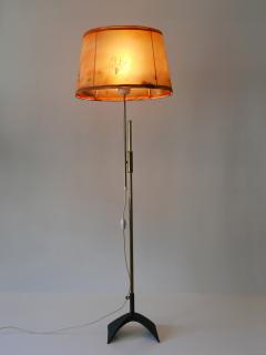  Gebr der Cosack Mid Century Modern Telescopic Floor Lamp by Gebr der Cosack Germany 1950s - 3874751