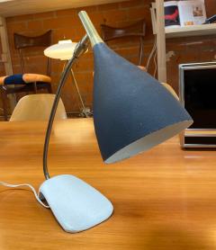  Gebr der Cosack Original modernist 1960s metal Table light made by Cosack Germany 1970s - 1210925